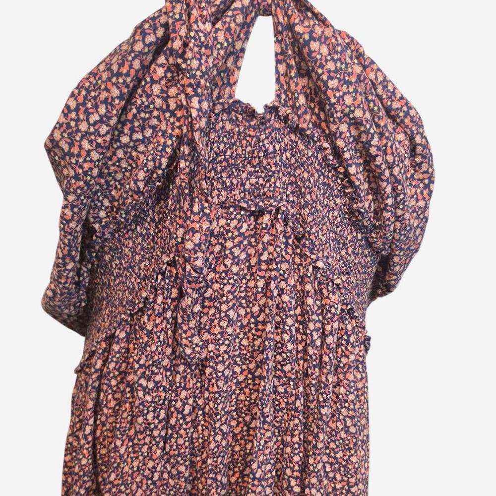 Old navy floral smocked halter